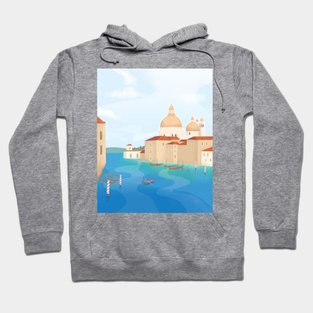 Venice, Italy Hoodie by Petras